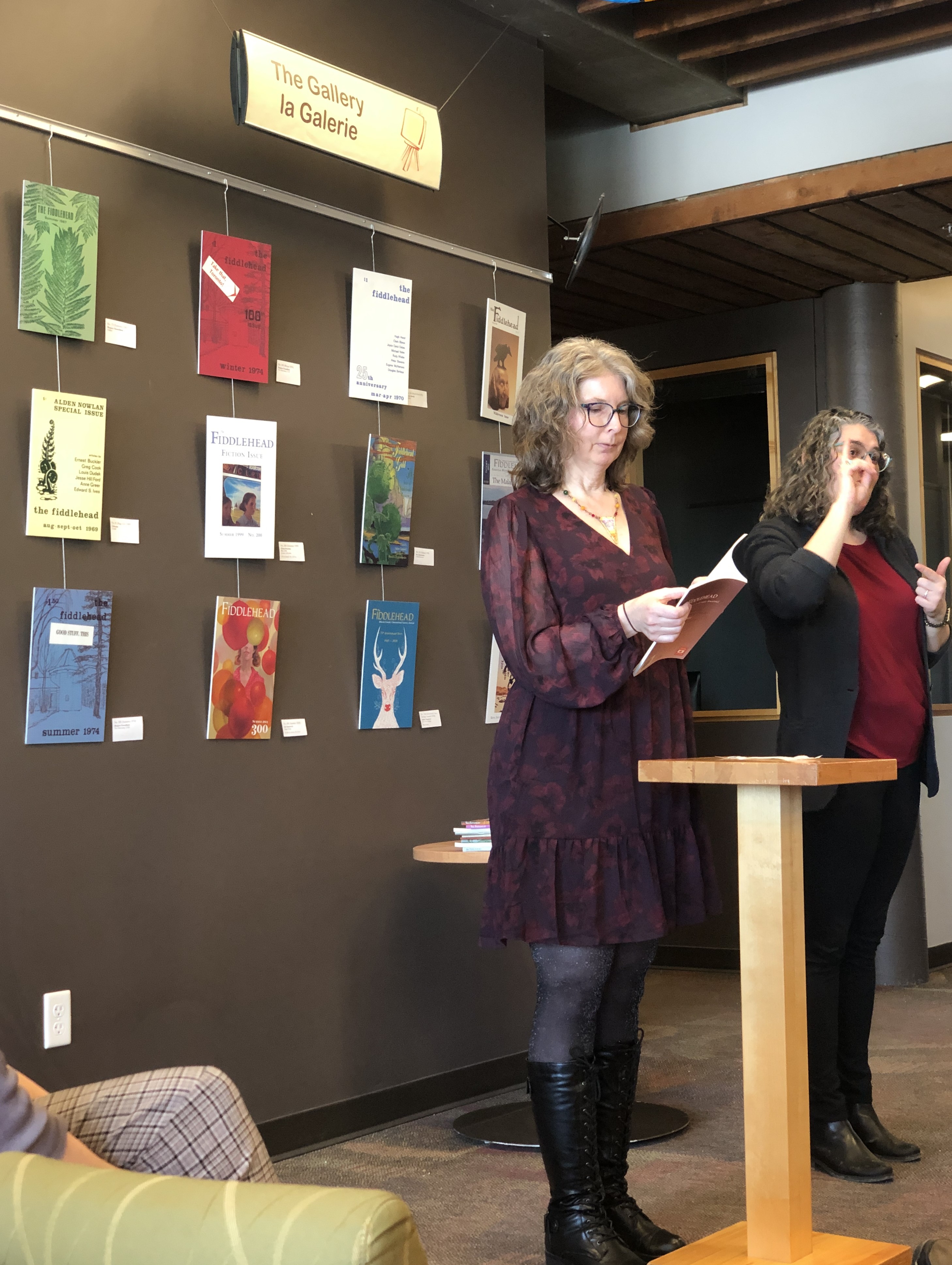 Sherry Coffey reading